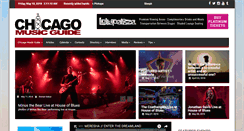 Desktop Screenshot of chicagomusicguide.com
